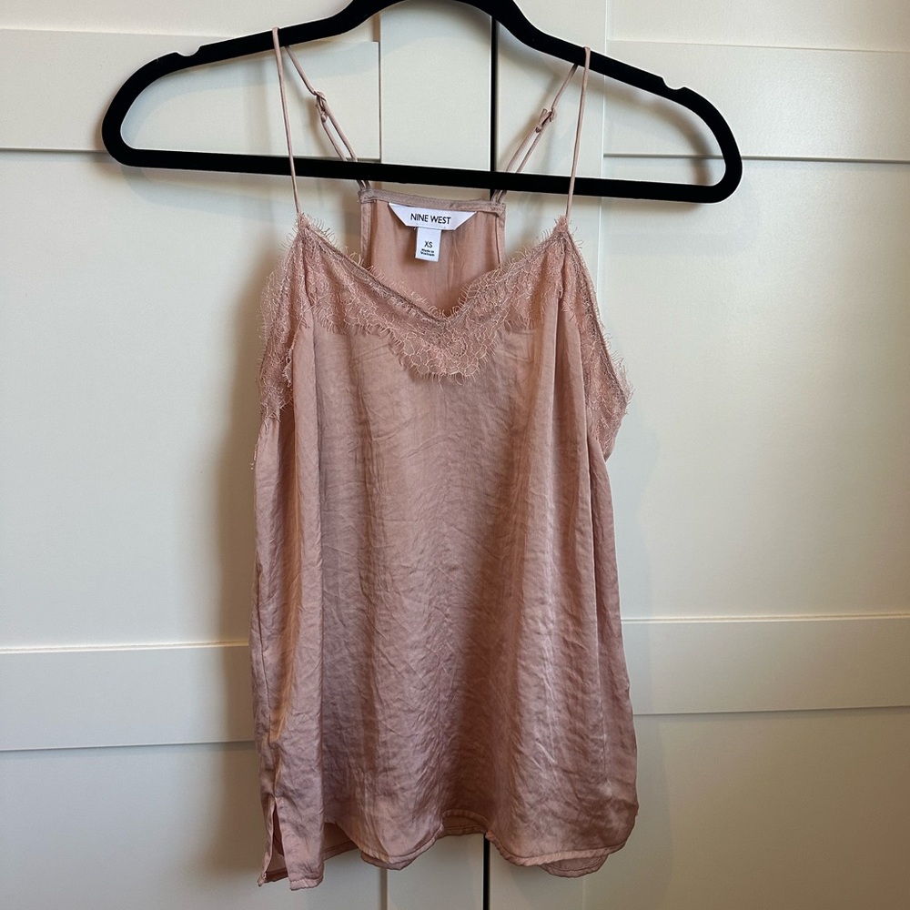 Nine West Silk Tank Top